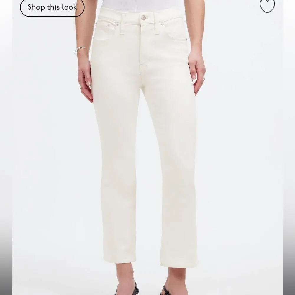 Madewell Kick Out Crop Jeans